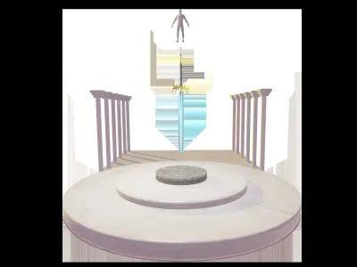 Sapphire The Celestial Sword 3D model