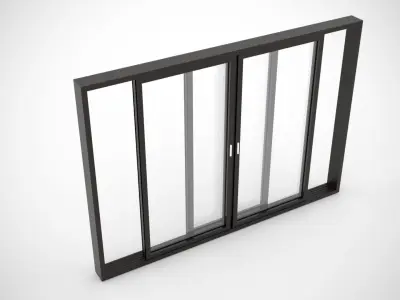 Window Model Low-poly 3D model