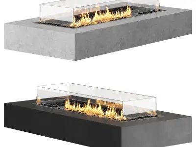 EcoSmart Fire Fireplace 3D model