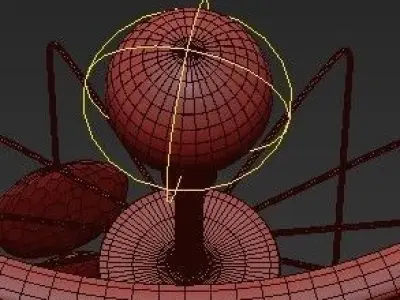 Aston table lamp 3D model