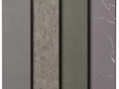 Quartz Agglomerate Engineered Stone Set - 04 Texture