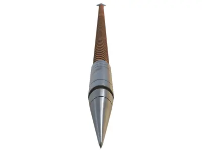 Roman Soldier Spear Low-poly 3D model