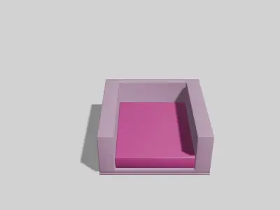 Pack of Interior Sofas  Armchair - 10 Assets Low Poly 3d models Low-poly 3D model