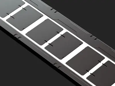 Sci-Fi Panels Pack 3D model