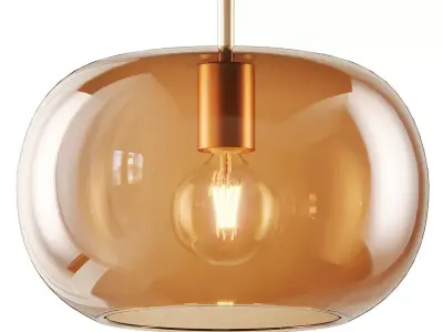 Armstrong Bubble Pendant from Shades of Light 3D model
