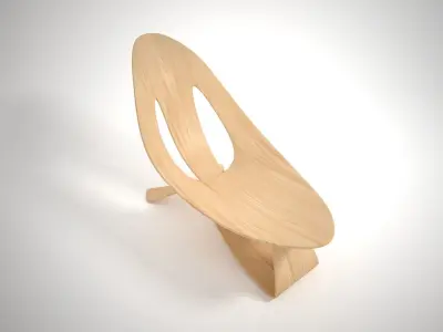 01 ZAHA CHAIR 3D model