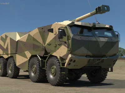  Morana Self-Propelled Howitzer Gun 