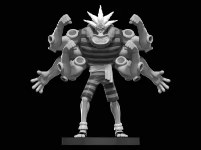 Hatchan - hachi - ONE PIECE - 3D PRINT 3D print model