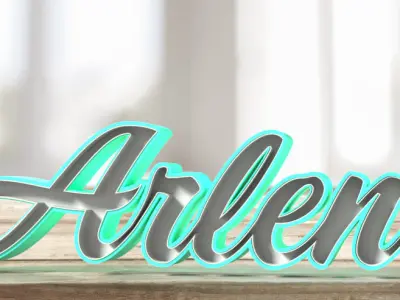 Led lamp - Arlen 3D print model