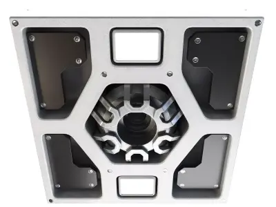 Space Station Ceiling - Small 3D model