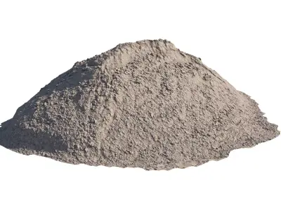 Construction sand 3D model
