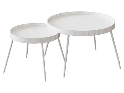 COFFEE TABLE WOODSTER CATTELAN ITALIA STYLE 3D model