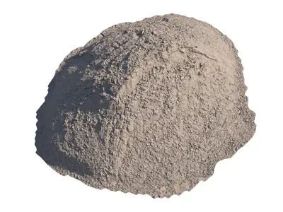 Construction sand 3D model