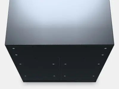 NORDLI Chest of 8 drawers 8 Low-poly 3D model