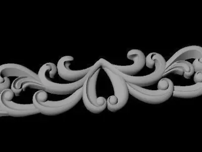 dekor shabby chic embellishments 3D model