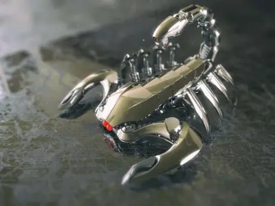 Mech Scorpion - Robots 3D model