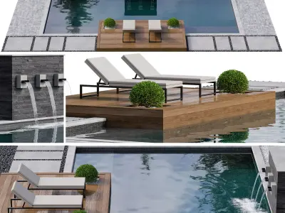 Pool 05 3D model