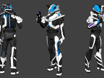 Kamen Rider Ziin  3D model