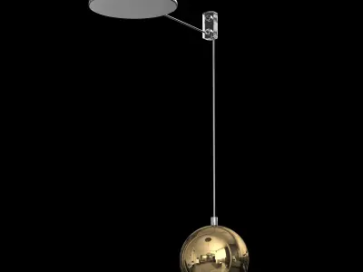 Spider Lamp 1 3D model