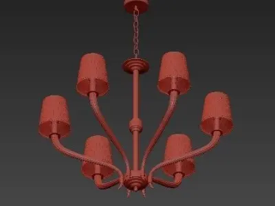 CHANDELIER MAYFLOWER 1 3D model
