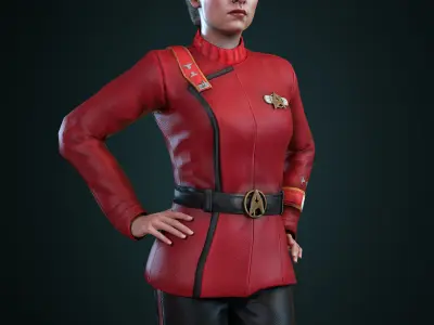 WOK Saavik For G8F 3D model