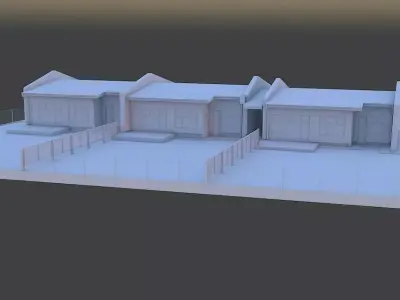 Private building complecs  3D model