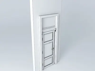 khmer door style 2 3D model