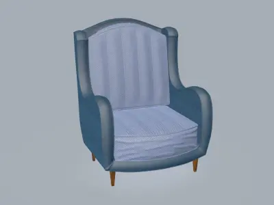 Jaxon Armchair 3D model