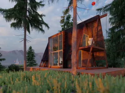 Villa Himmelen 3D model