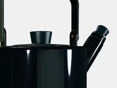METALLISK Kettle Low-poly 3D model