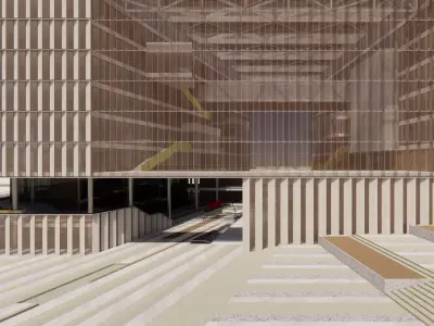 Office Building Architectural Proposal - Lumina Forest 3D model