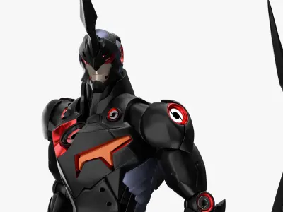 Gurren Lagann Lazengann 3D model