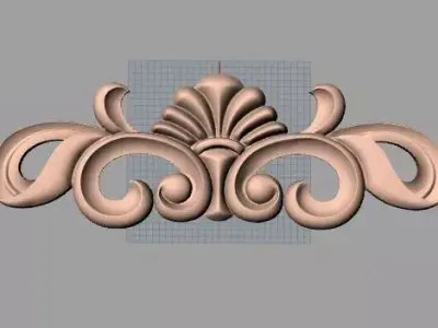CNC 3D relief design STL format file used for artcam aspire E716 3D model
