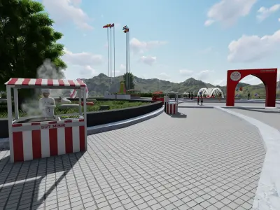 Turkiye Radio and Television Main Building 3D model