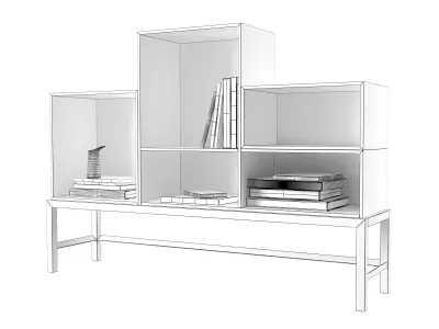 Briques Composition 1 3D model