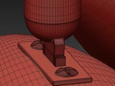 Spot lamp 1 3D model