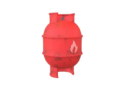 LPG Tank Icon V1 008 Low-poly 3D model