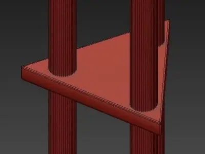 Skew Floor Lamp II 3D model