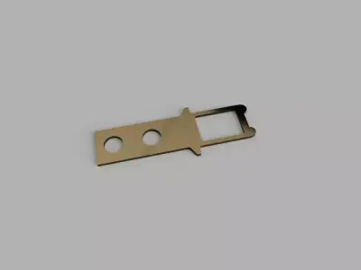 Cnc Door Key 3D print model