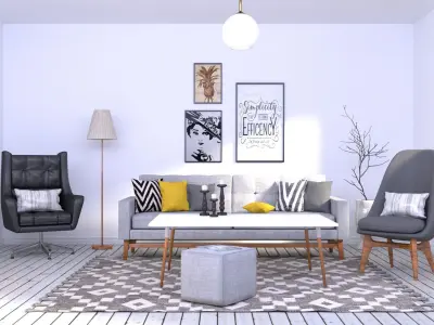 Interior Collection VOL 1 3D model