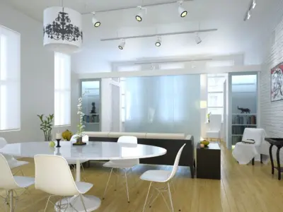 Photorealistic House Interior 3D model