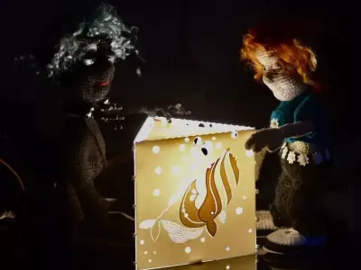 Whale night lamp or veladora  3D print model