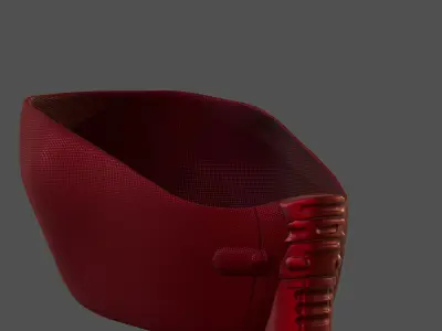 Gas mask helmet 3d model scifi Low-poly  Low-poly 3D model 207