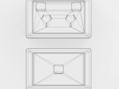 Electric Wall Outlets Low-poly 3D model