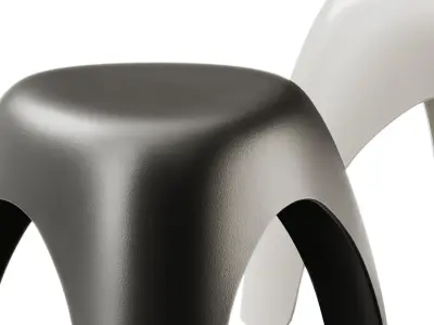 Elephant Stool by Vitra 3D model