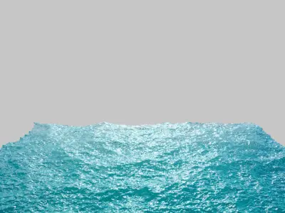 Sea water mtl 3D model