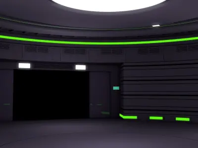 Sci Fi Room  3D model