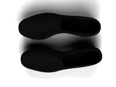 Women Loafer Flat 3D model