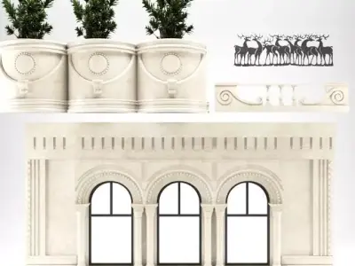 Exterior Classic 3D model