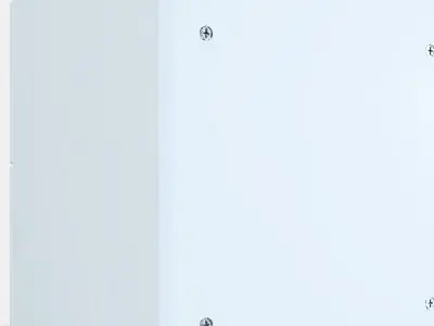 NORDLI Modular chest of 2 drawers Low-poly 3D model